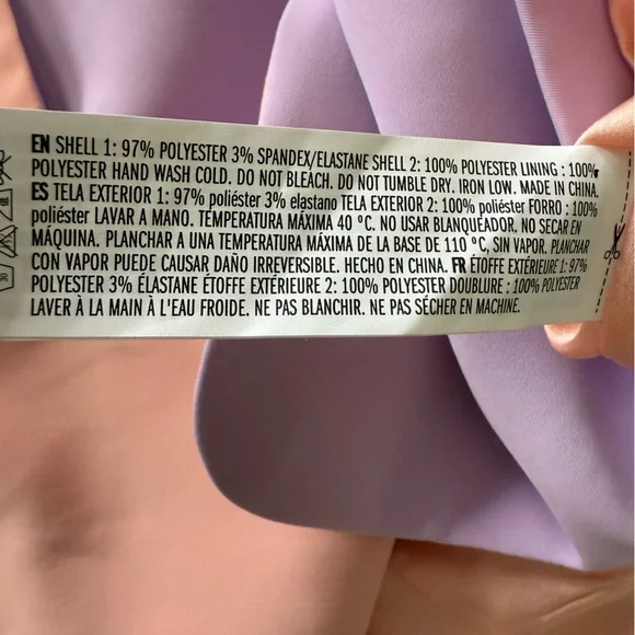 NWT - Endless Rose - Pastel Colorblock Longline Blazer - Size Small - Picture 6 of 12